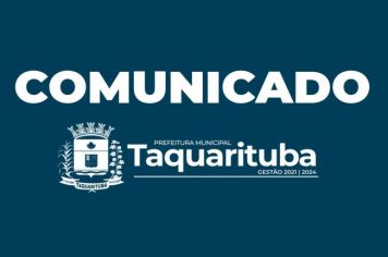 Prefeitura publica comunicado sobre obras de recapeamento asfáltico no município