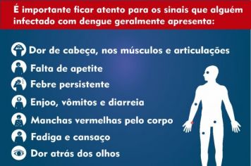 DENGUE: IMPORTANTE ESTAR ALERTA!