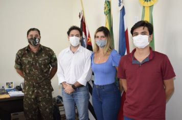 Prefeito toma posse como Presidente da Junta de Serviço Militar