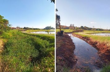 Prefeitura realiza desassoreamento de ponto crítico do Ribeirão do Lajeado 