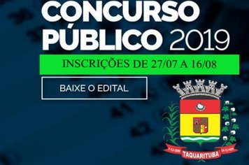 Prefeitura Municipal abre Concurso Público 