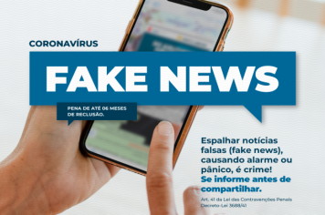 Fake news: desinformação pode gerar conflitos
