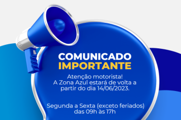 Prefeitura anuncia a volta da Zona Azul em Taquarituba