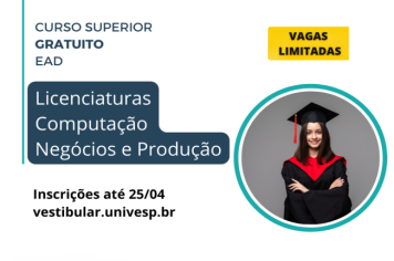 Últimos dias para inscrição no Ensino Superior gratuito pela UNIVESP