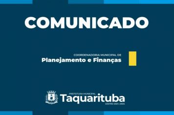 CONVITE PARA AUDIÊNCIA PÚBLICA AVALIAÇÃO DAS METAS FISCAIS – 1º QUADRIMESTRE 2021