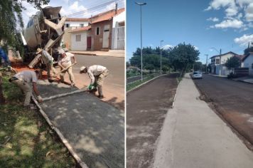 Prefeitura reconstrói calçadas do Parque Municipal Arnon Firmo de Melo