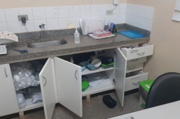 Posto de Saúde do Novo Centro em Taquarituba é alvo de invasão e furto