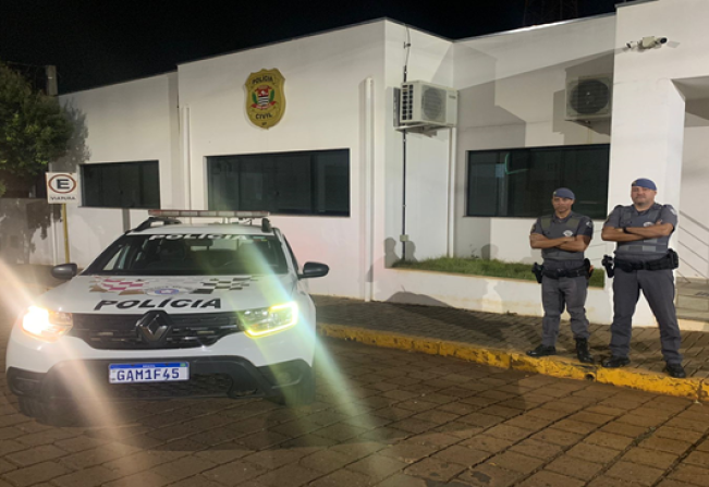 Polícia Militar de Taquarituba em atividade delegada identifica autor de furtos em comércio local