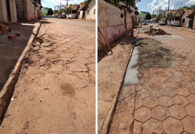 Vias públicas do Aleixo recebem manutenção