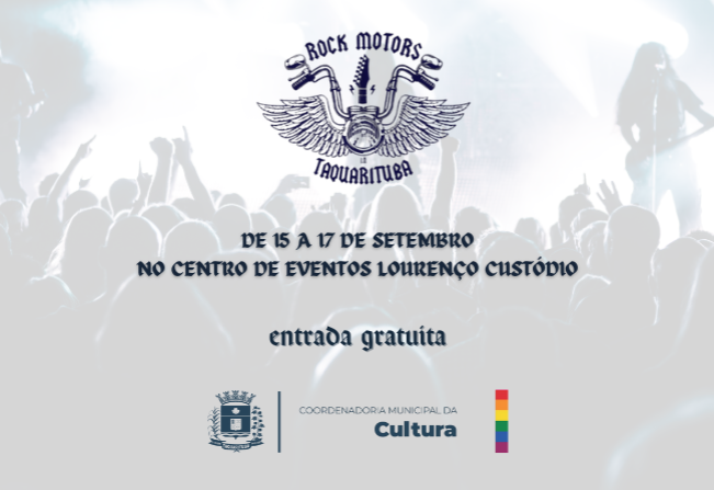 Rock Motors: O Evento Musical que vai abalar Taquarituba de 15 a 17 de setembro