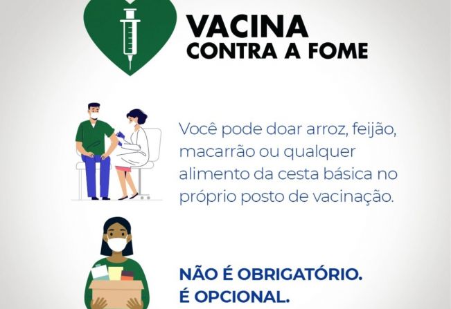 Balanço da campanha Vacina Contra a Fome do mês de maio