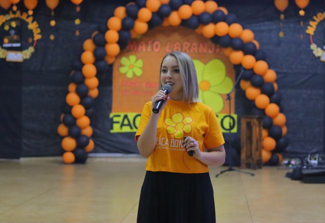 Taquarituba unida na luta contra o abuso infantil durante a Campanha Maio Laranja