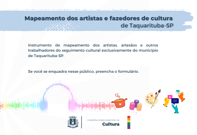 Mapeamento Cultural em Taquarituba: Valorizando a arte e a cultura Local