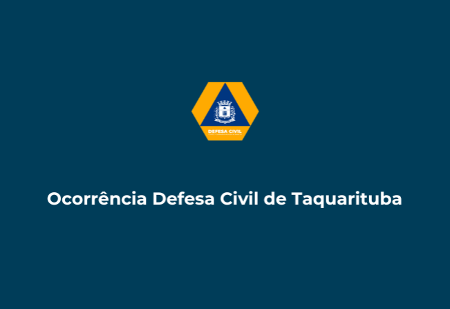 Defesa Civil de Taquarituba combate incêndio em vegetação na área urbana