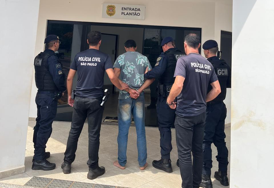 Polícia Civil e GCM de Taquarituba prendem foragido da Justiça em operação conjunta