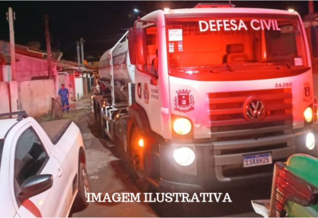 Equipe da Defesa Civil apoia Corpo de Bombeiros em incêndio fatal em Taquarituba