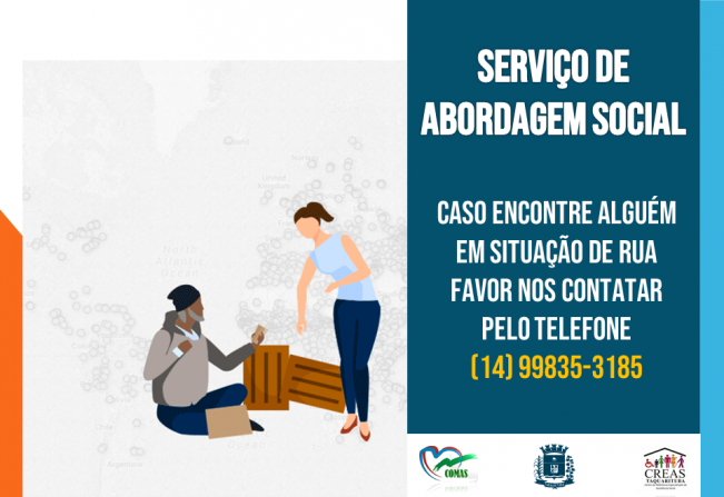 Coordenadoria de Ação Social apresenta relatório do Serviço de Abordagem de Rua realizado no mês de março